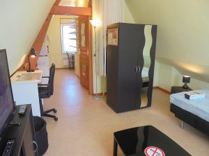 Studio lumière traversante
