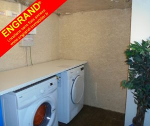 Laverie à jetons pour logements meublés ENGRAND sur Arras, www.engrand-immobilier.frStudio