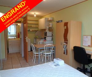 Studio meublé 62000 Arras, machine à laver, www.engrand-immobilier.fr